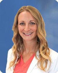 Close-up of female healthcare provider