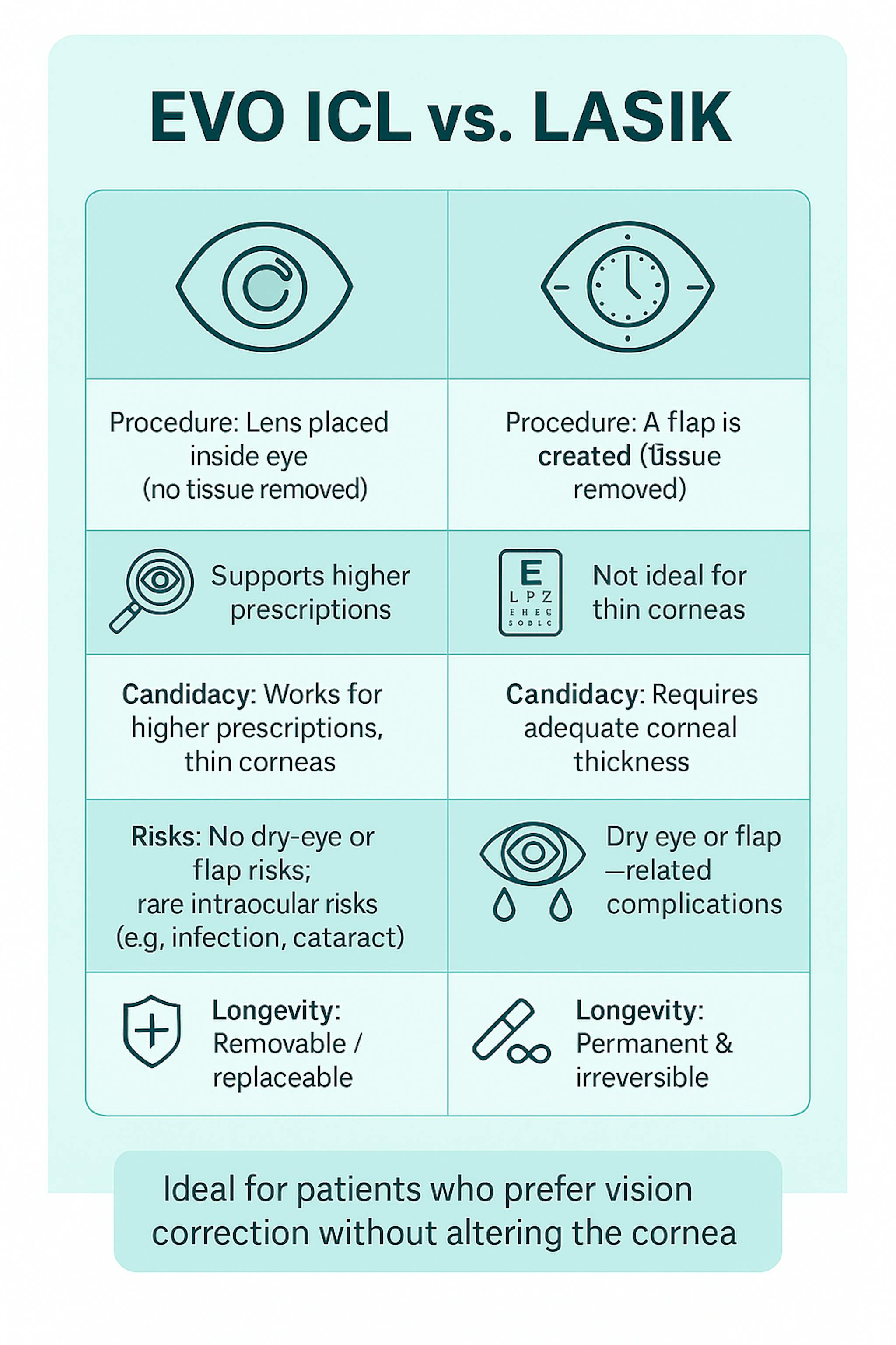 EVO ICL - Houston​ | EVO ICL vs LASIK Eye Surgery | CLS Health