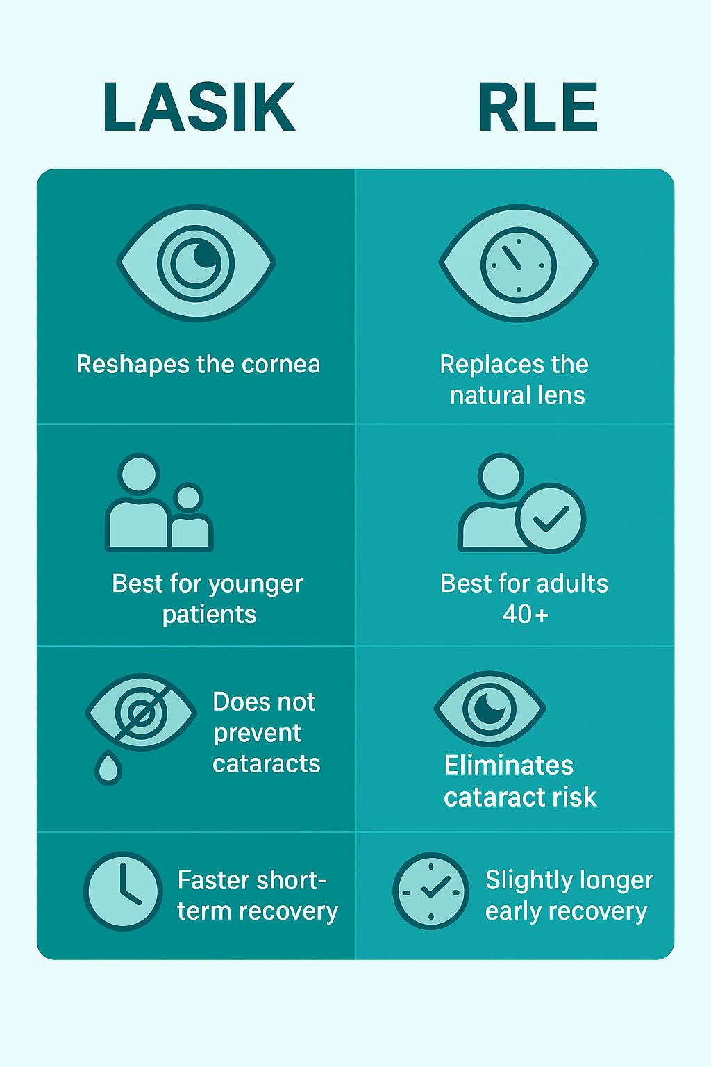 RLE vs LASIK Eye Surgery | Houston, TX - CLS Health