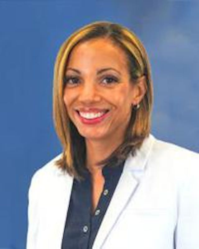 Sugar Land Pain Medicine doctor, Candice Burnette, MD, posing for her headshot. 