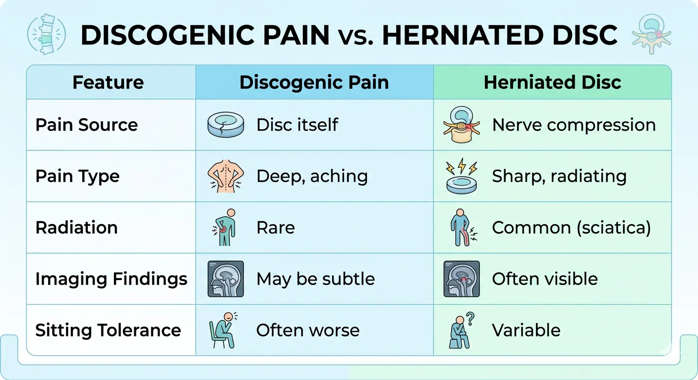 Discogenic Pain vs Herniated Disc: Symptoms and Treatments | CLS Health