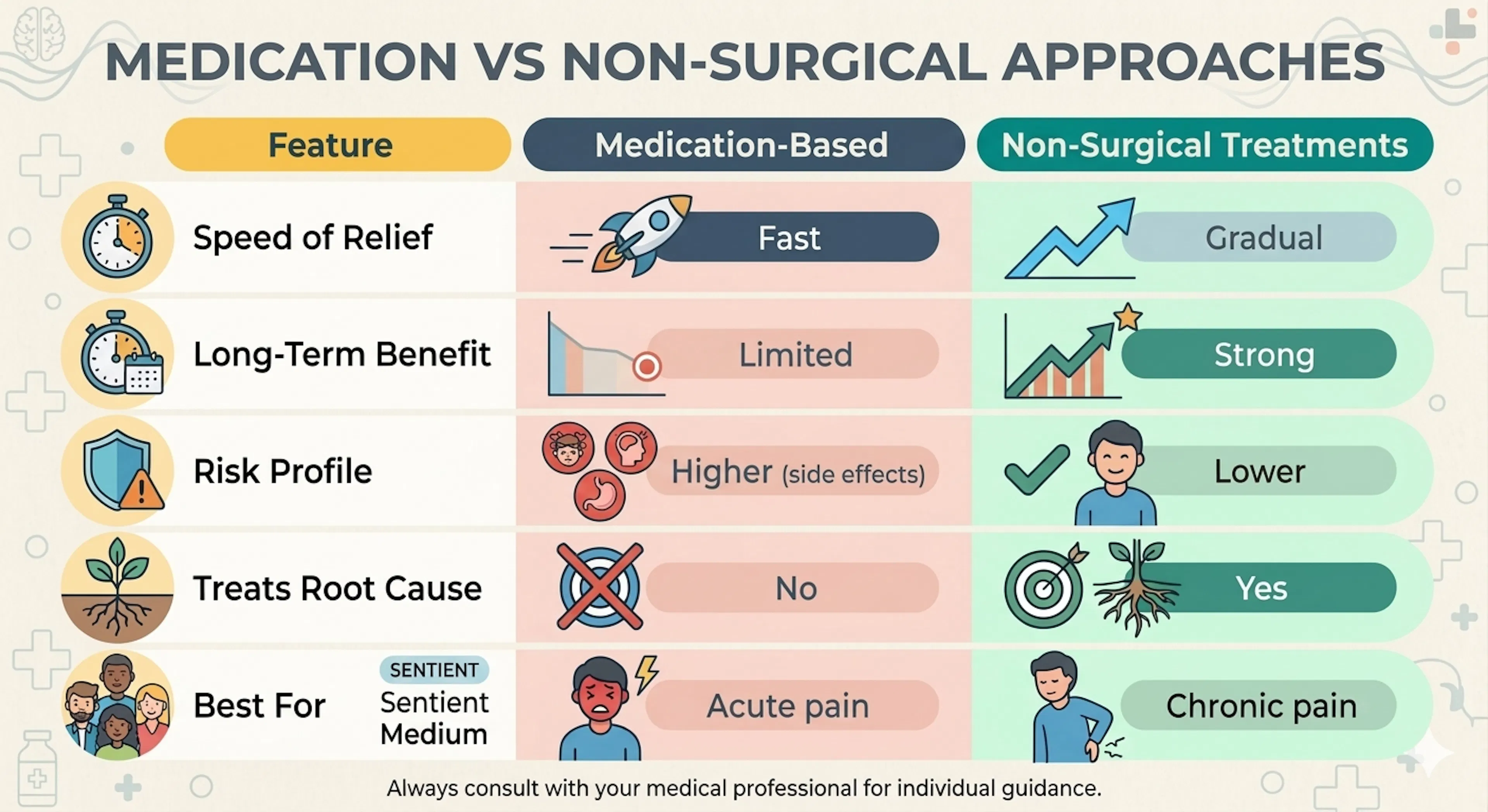 Pain Medicine: Medication vs Non-Surgical Options | CLS Health