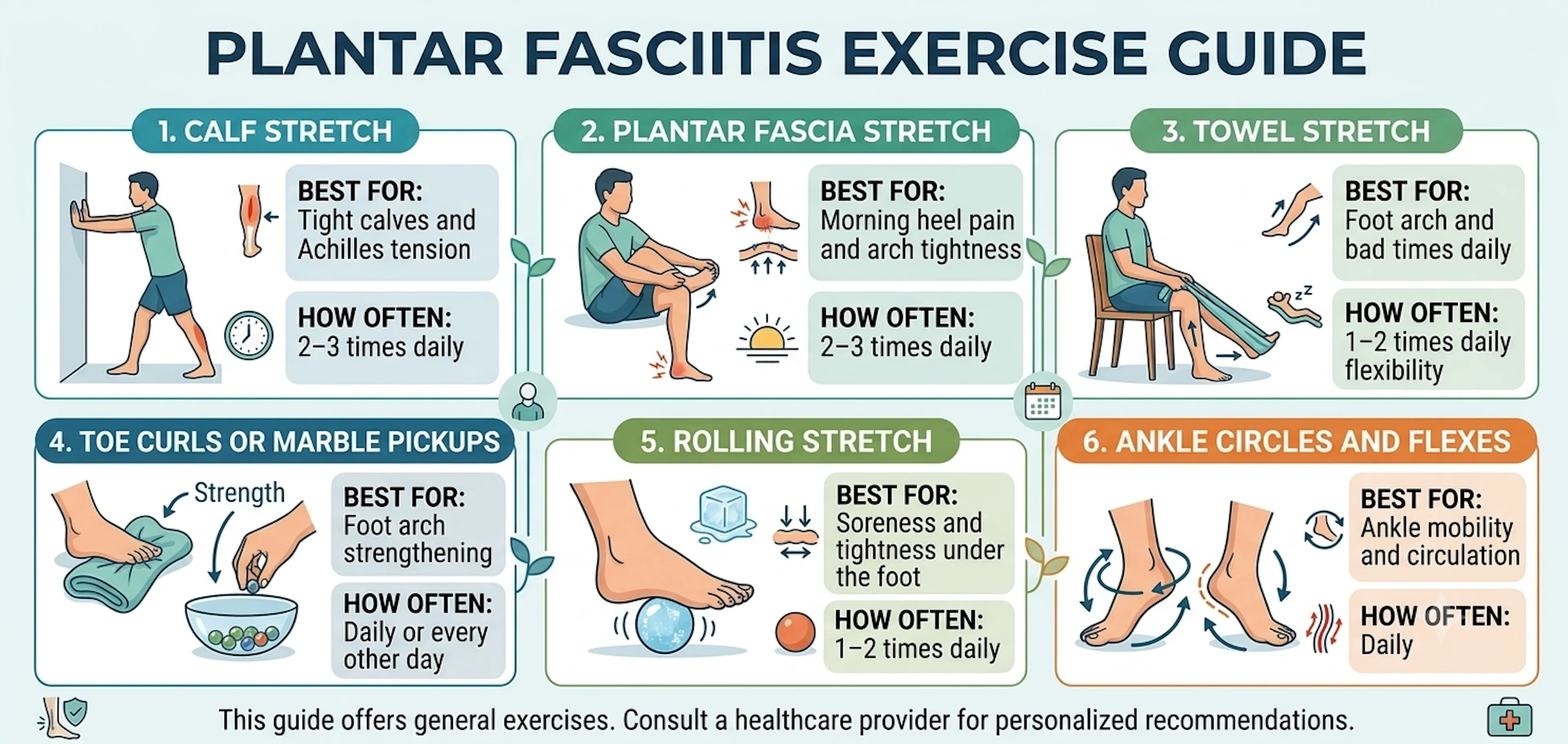 Plantar Fasciitis Exercise Guide CLS Health