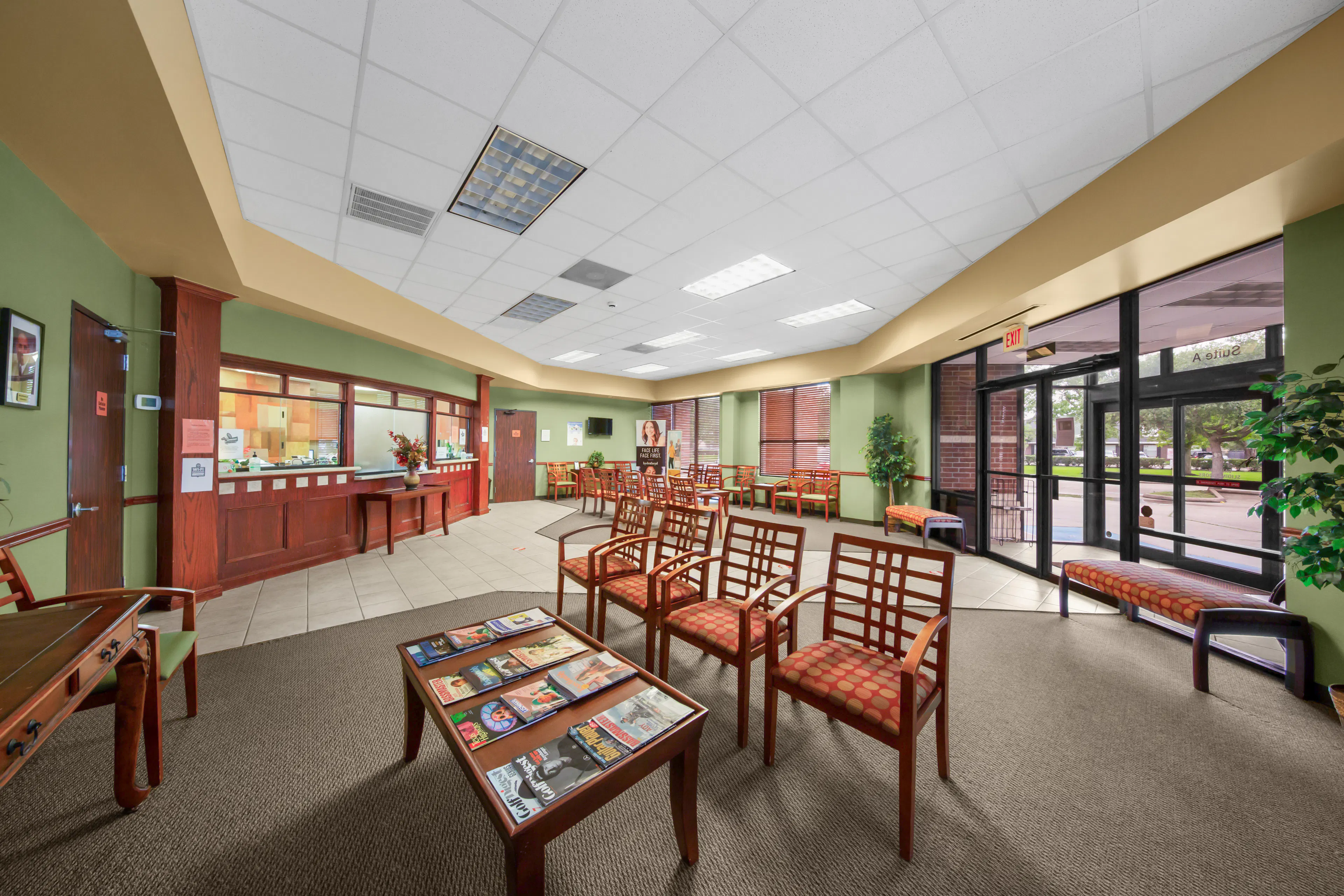Image of Waiting Room | CLS Health Campbell & Ghebranious Primary Care — Houston