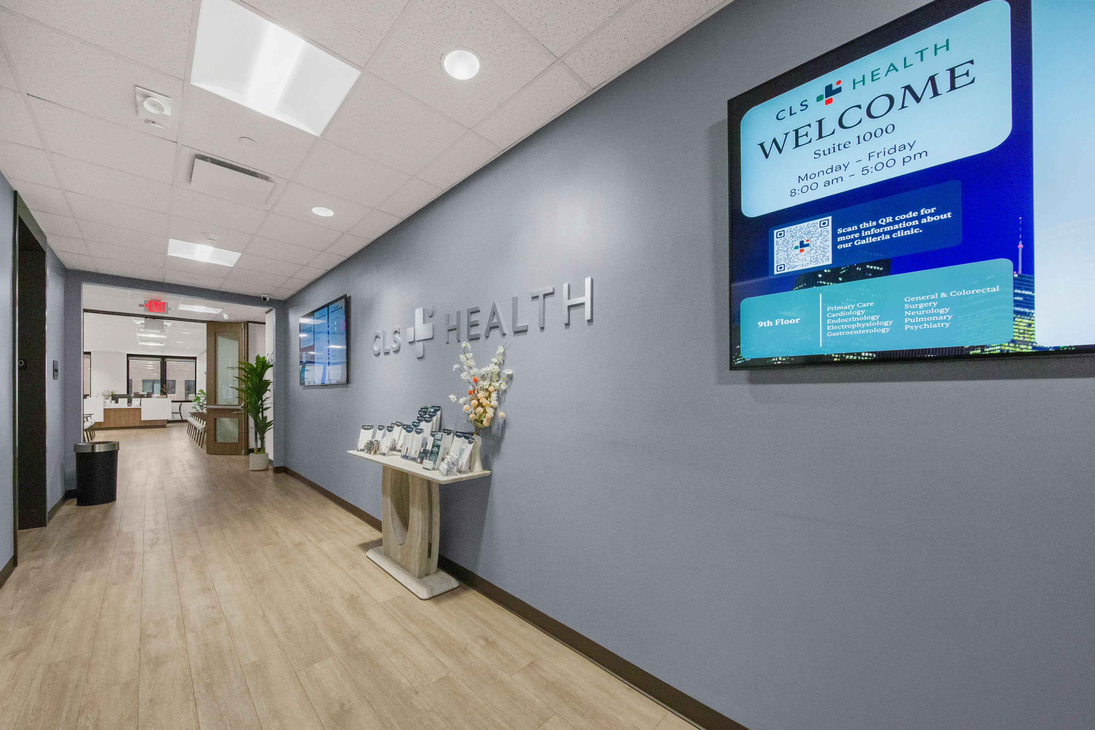 Interior Image | CLS Health OBGYN Houston Galleria