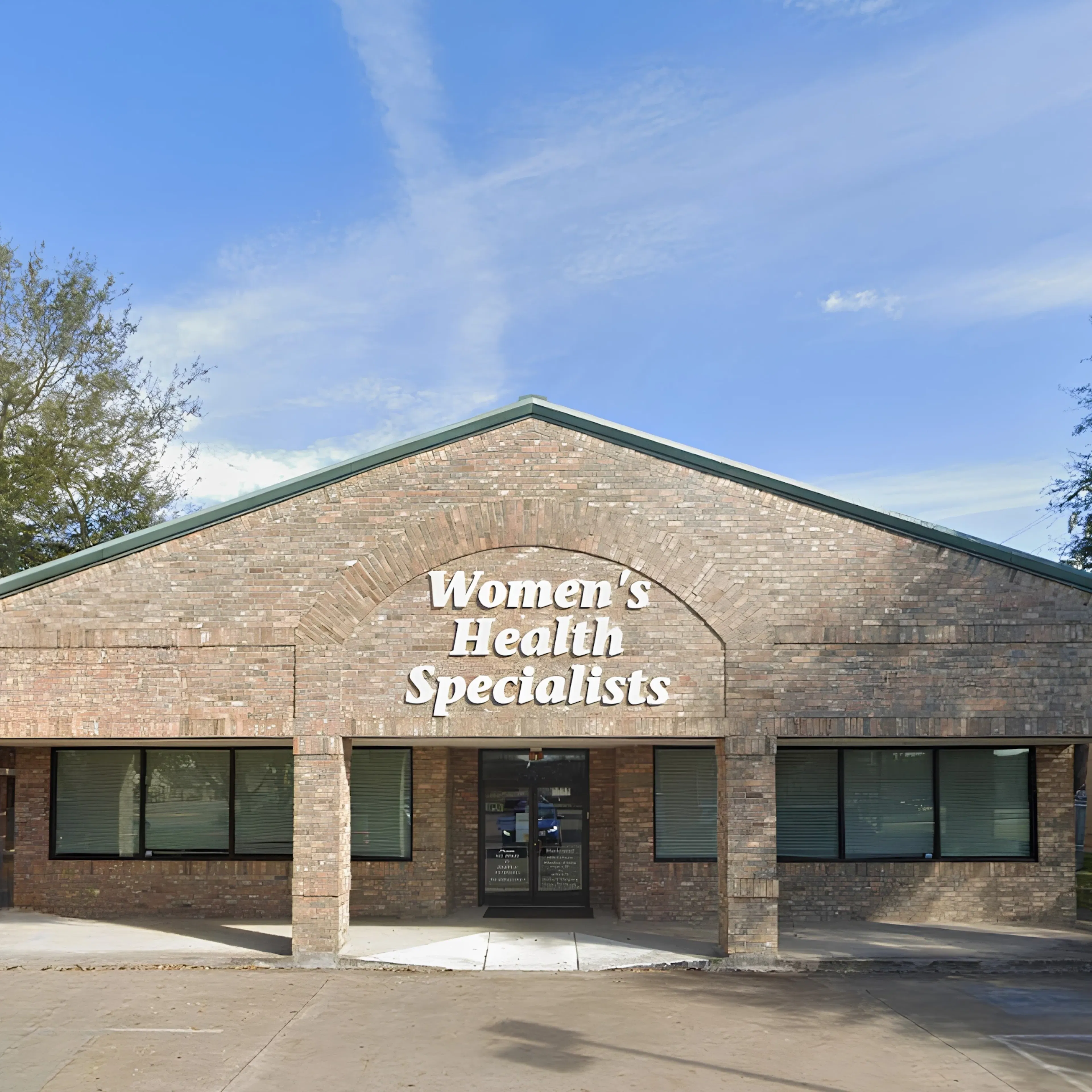 The exterior of CLS Health OB/GYN - Pasadena located on Burke Road.