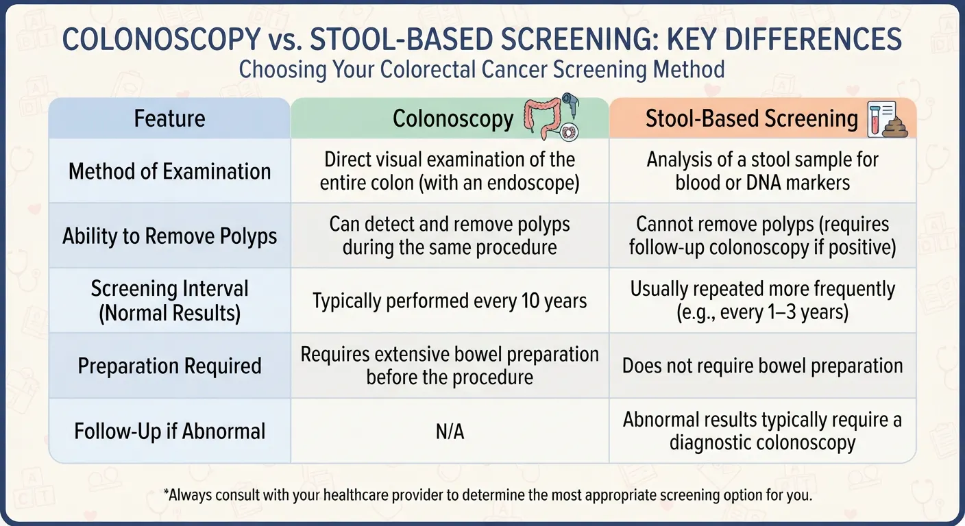 Colonoscopy vs. Other Screening Options | CLS Health