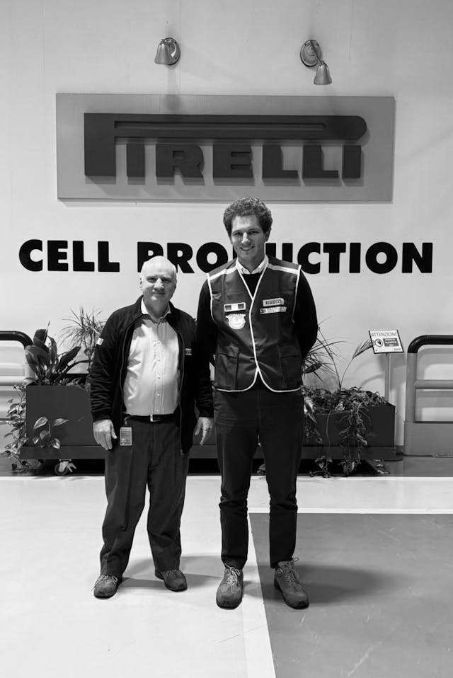 Maxime F. – visite de l’usine Pirelli en Italie pour BDL Club Invest