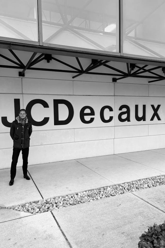 Paul B. – visite du site JCDecaux en France pour BDL Club Invest