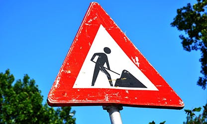 Remblaiement et réfection des voies publiques