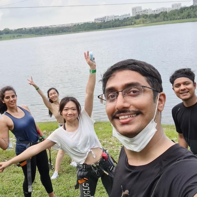 members doing sports