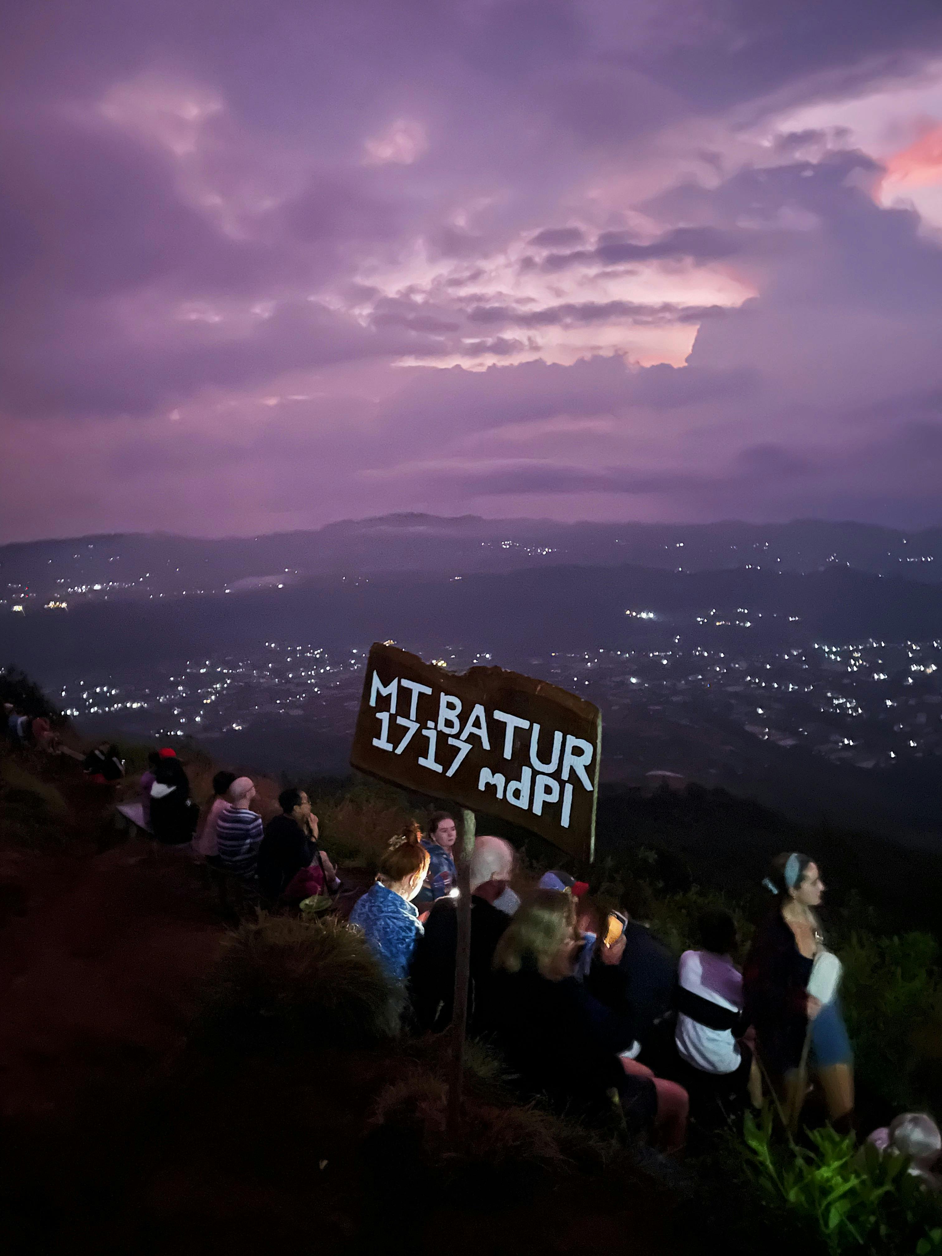 Mount Batur, Sunrise, Bali