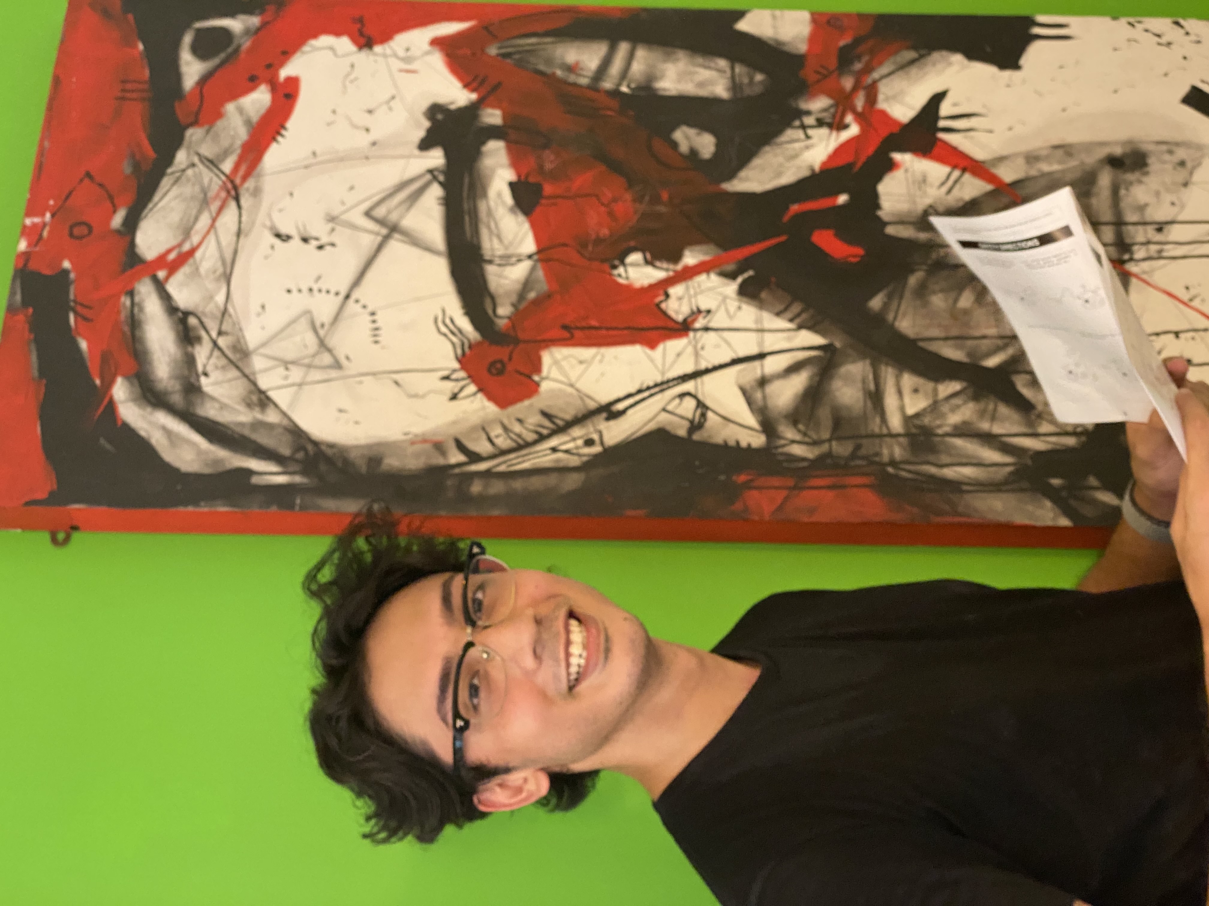 Ross in one of the Casa Mia homes