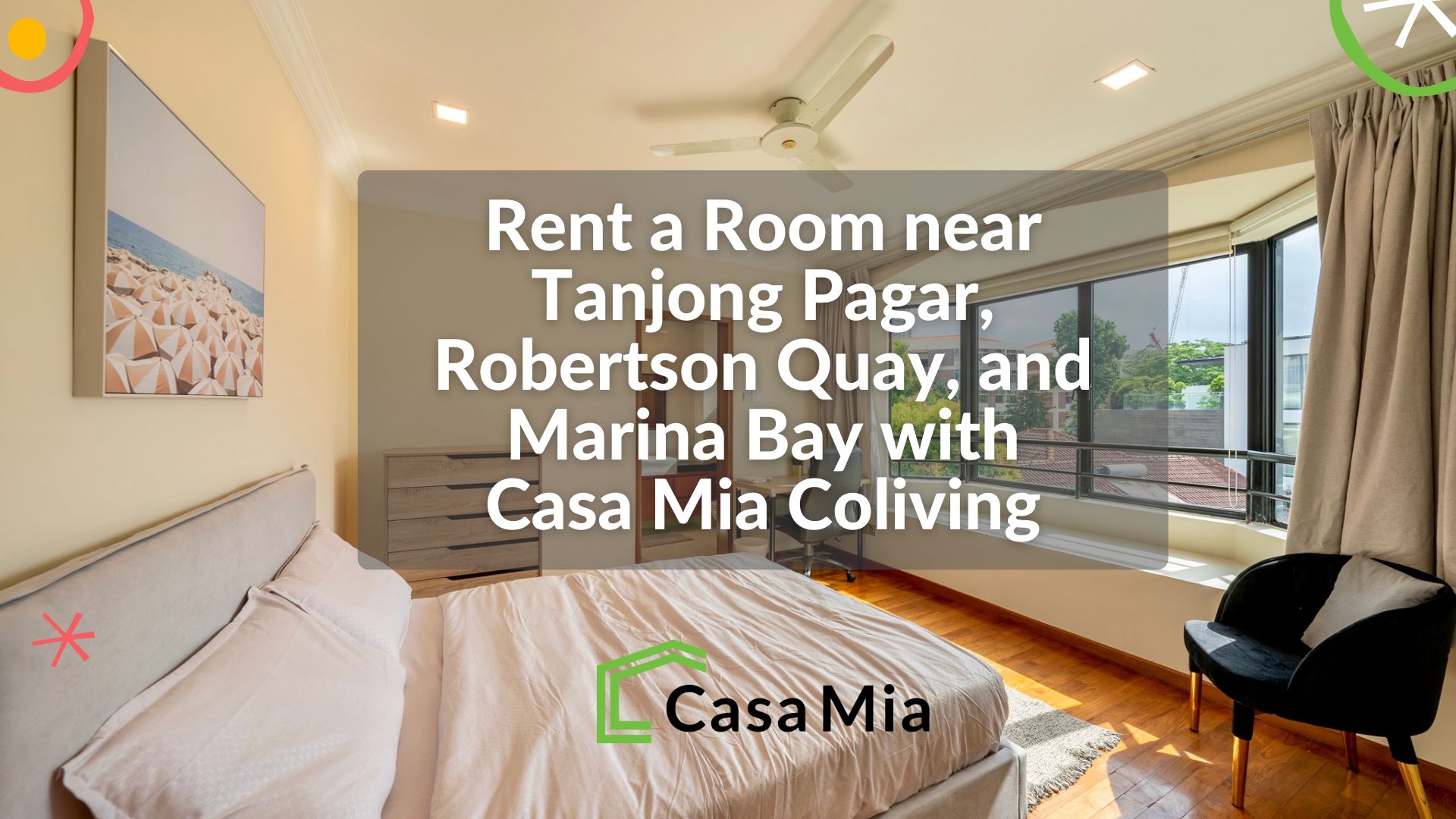 Rent a Room in Singapore with Casa Mia Coliving