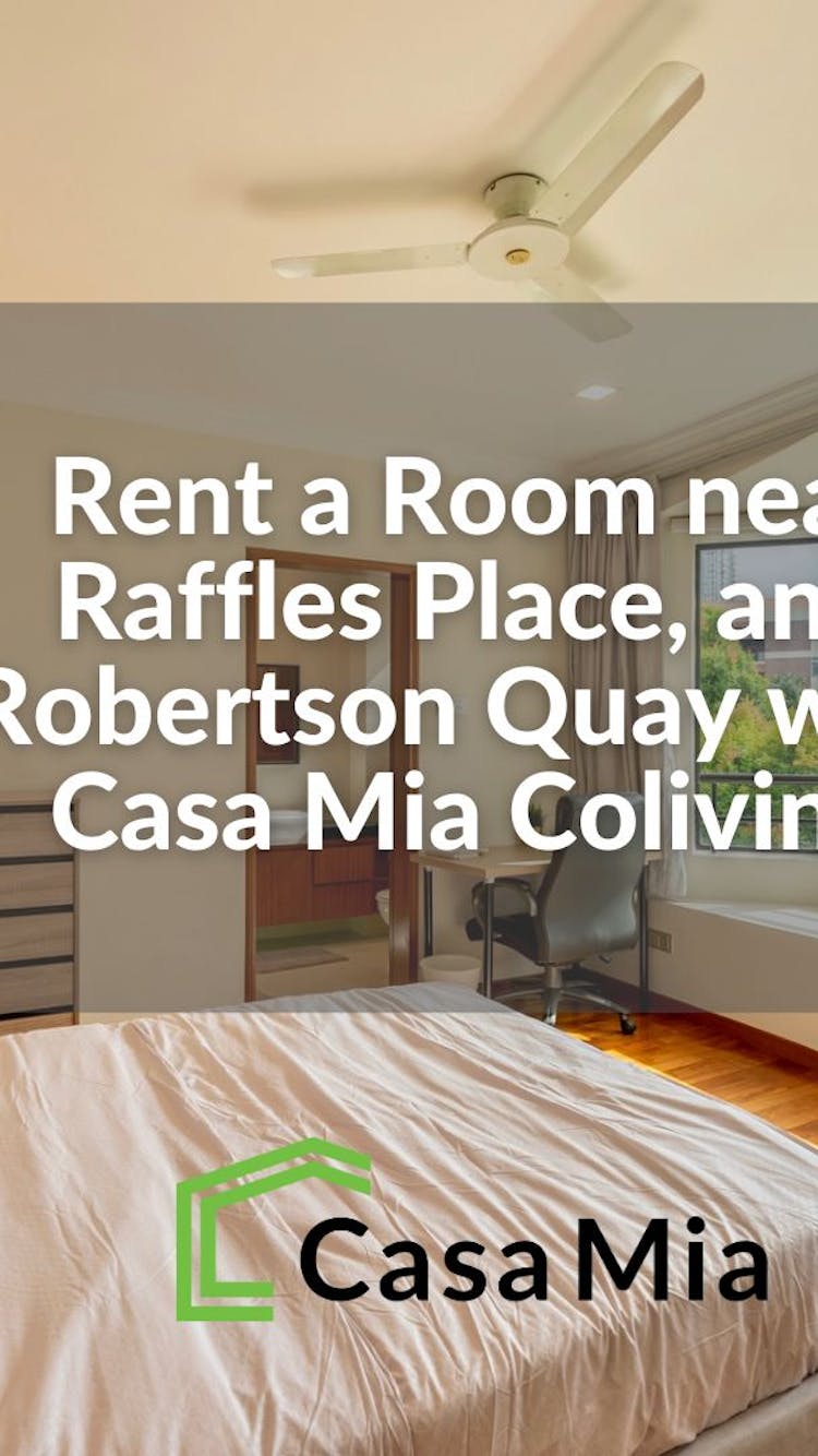 image Rent a Room near Raffles Place, CBD, with Casa Mia Coliving