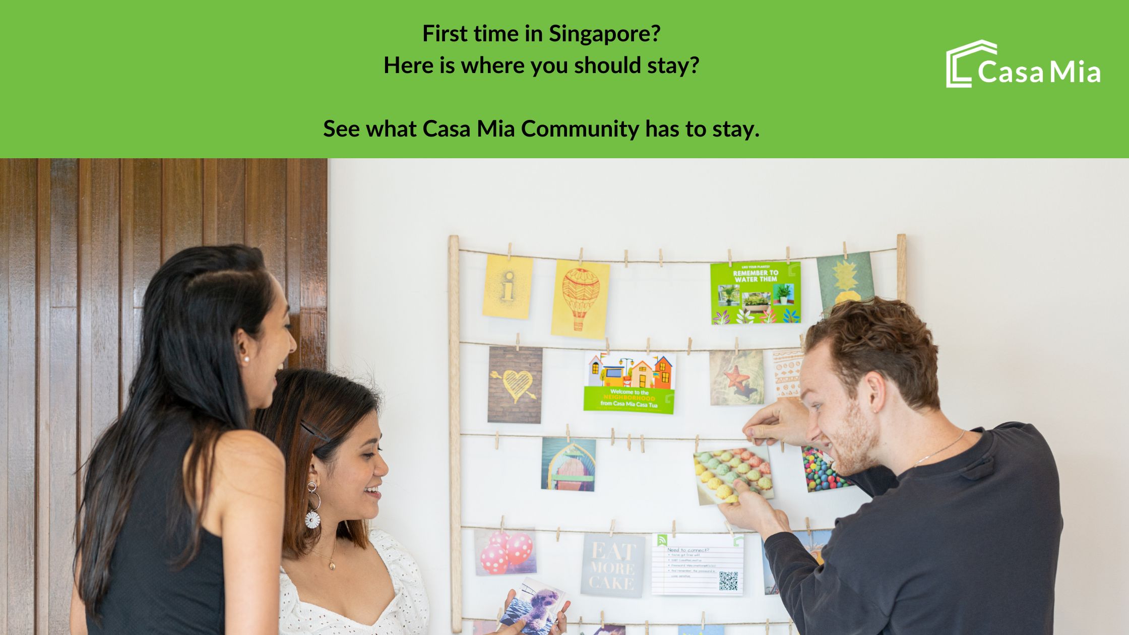 Where to stay in Singapore? At Casa Mia Coliving Room Rentals