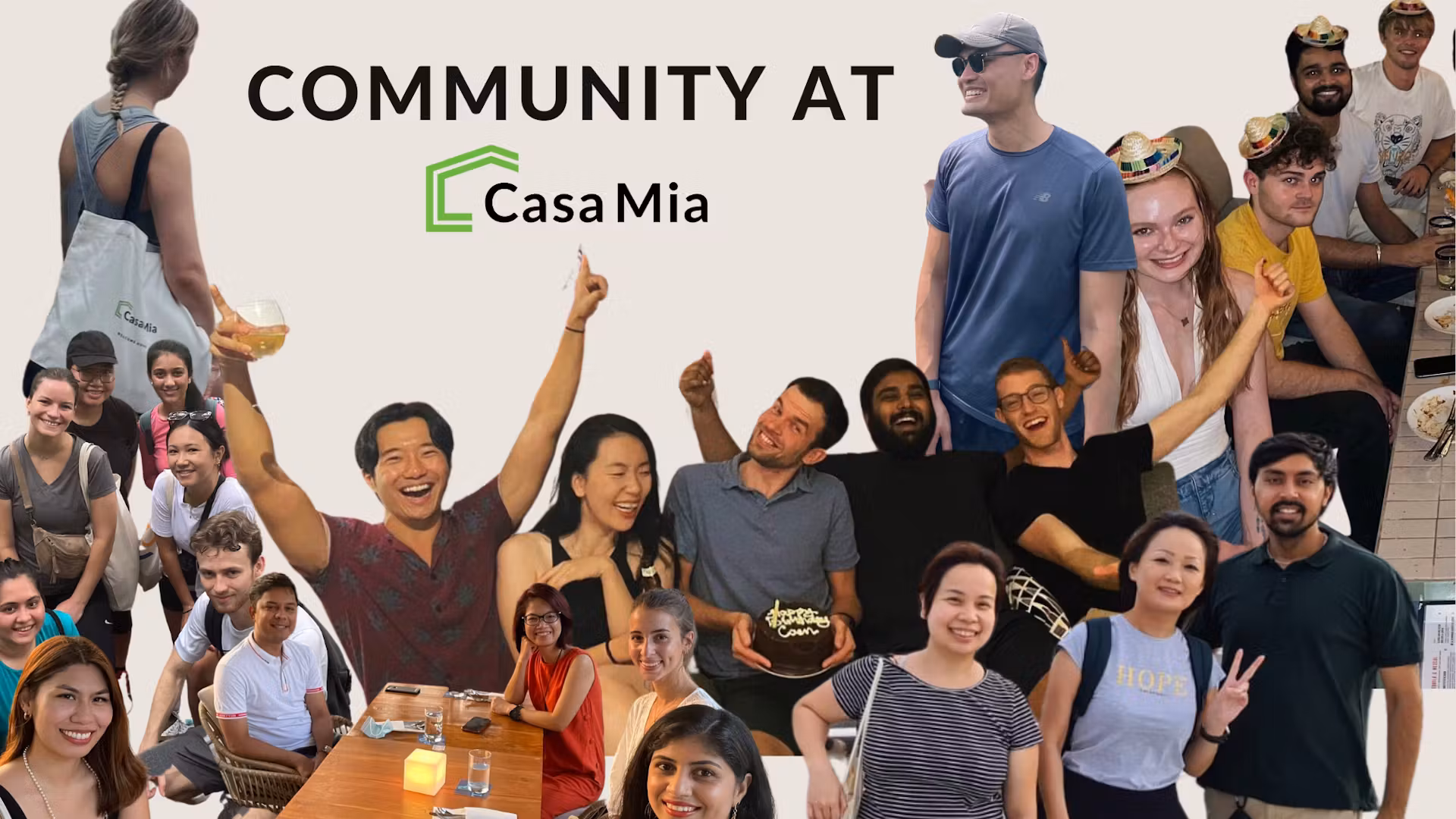 Coliving community at CasaMia 