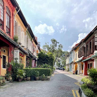 Shophouses on Emerald Hill, just off of Singapore's Orchard