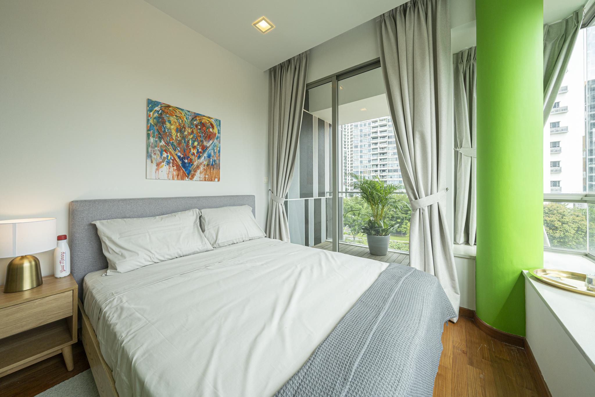 Christina's bedroom at Casa Mia Newton Edge