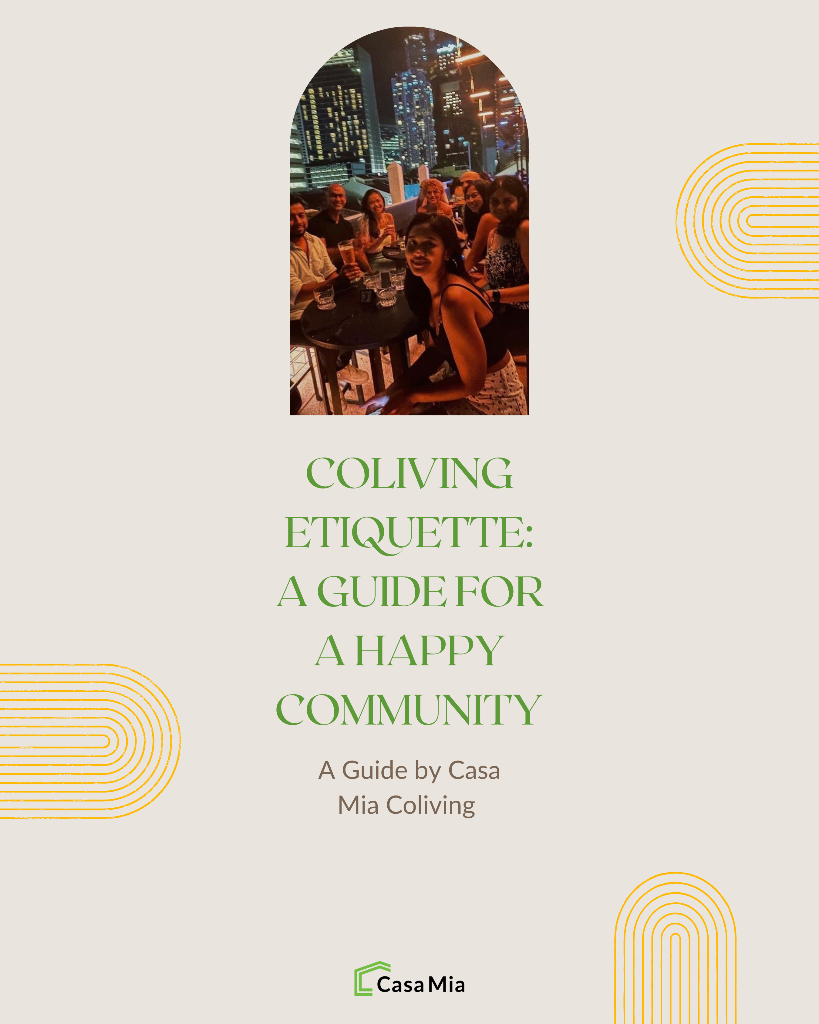 happy coliving community