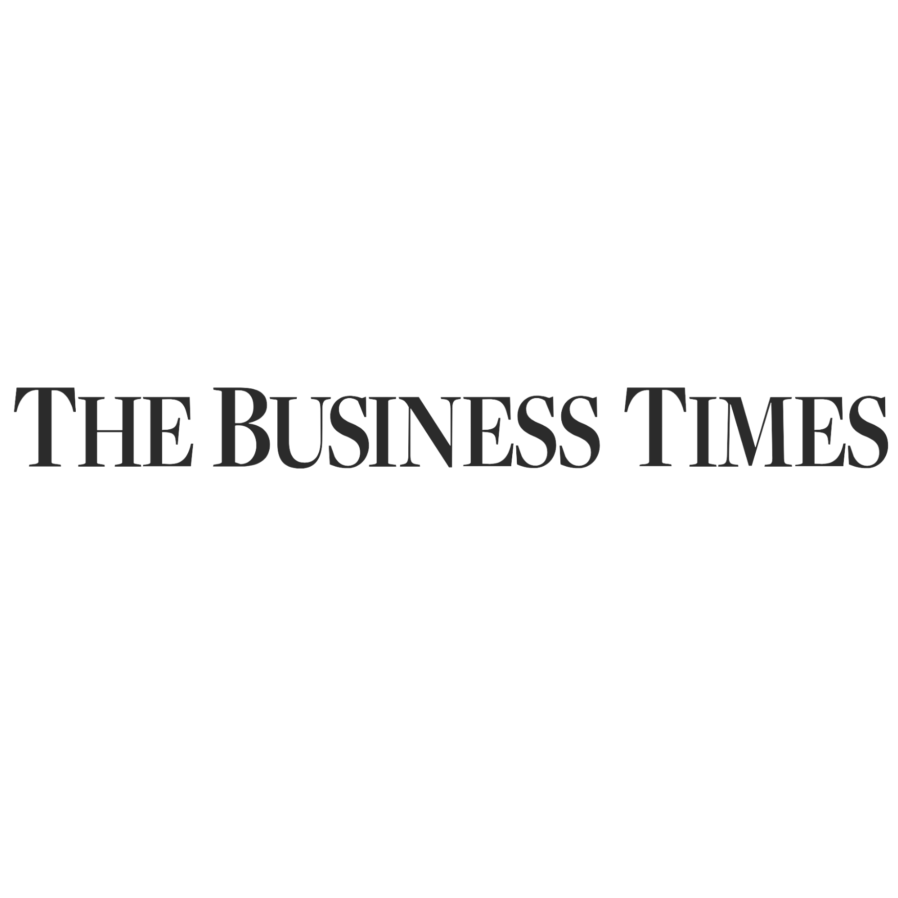 Business Times black logo transparent background