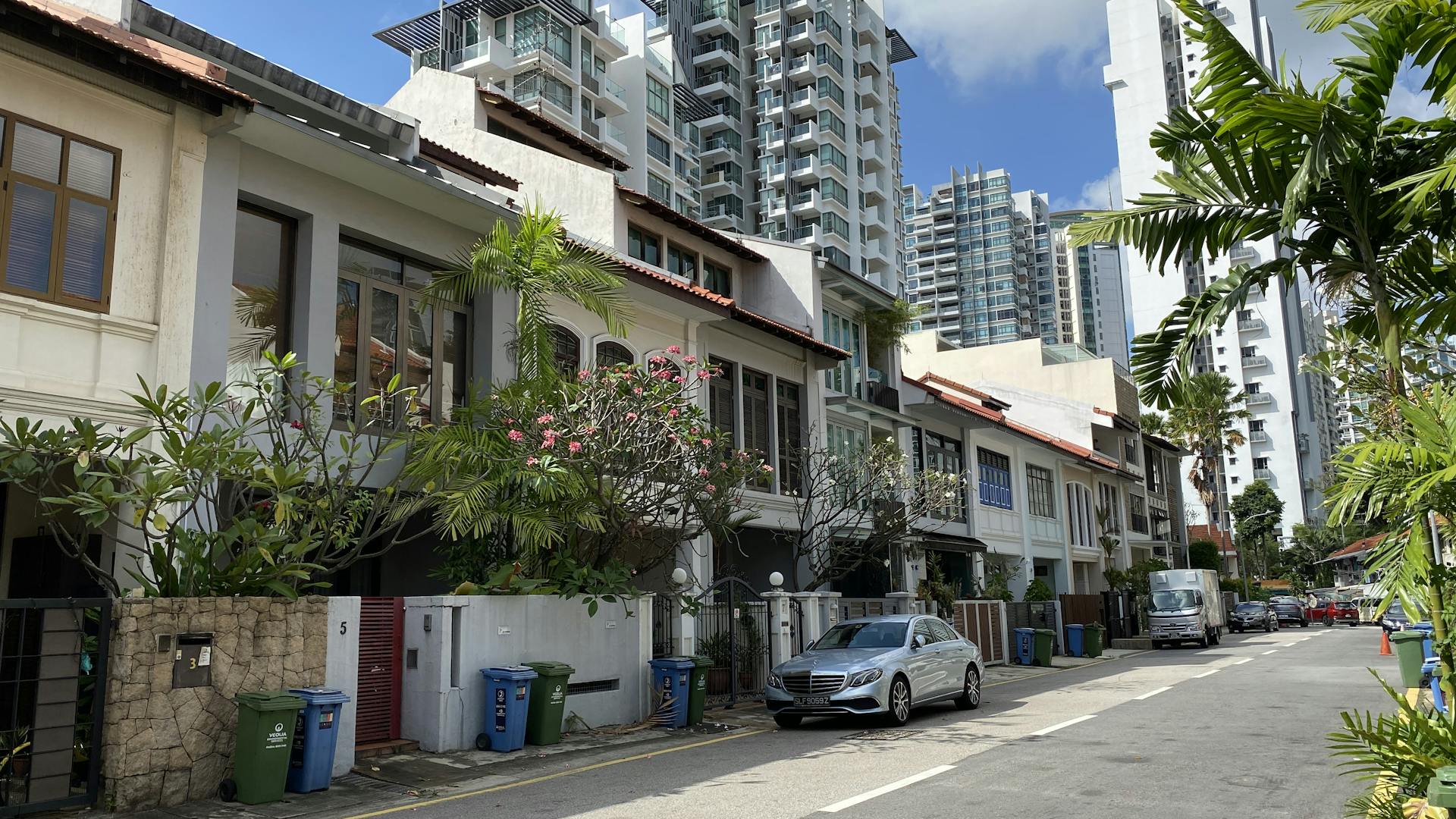 A street in Newton, Singapore