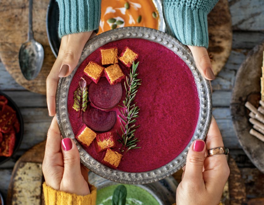 Recette Soupe betterave et patate douce