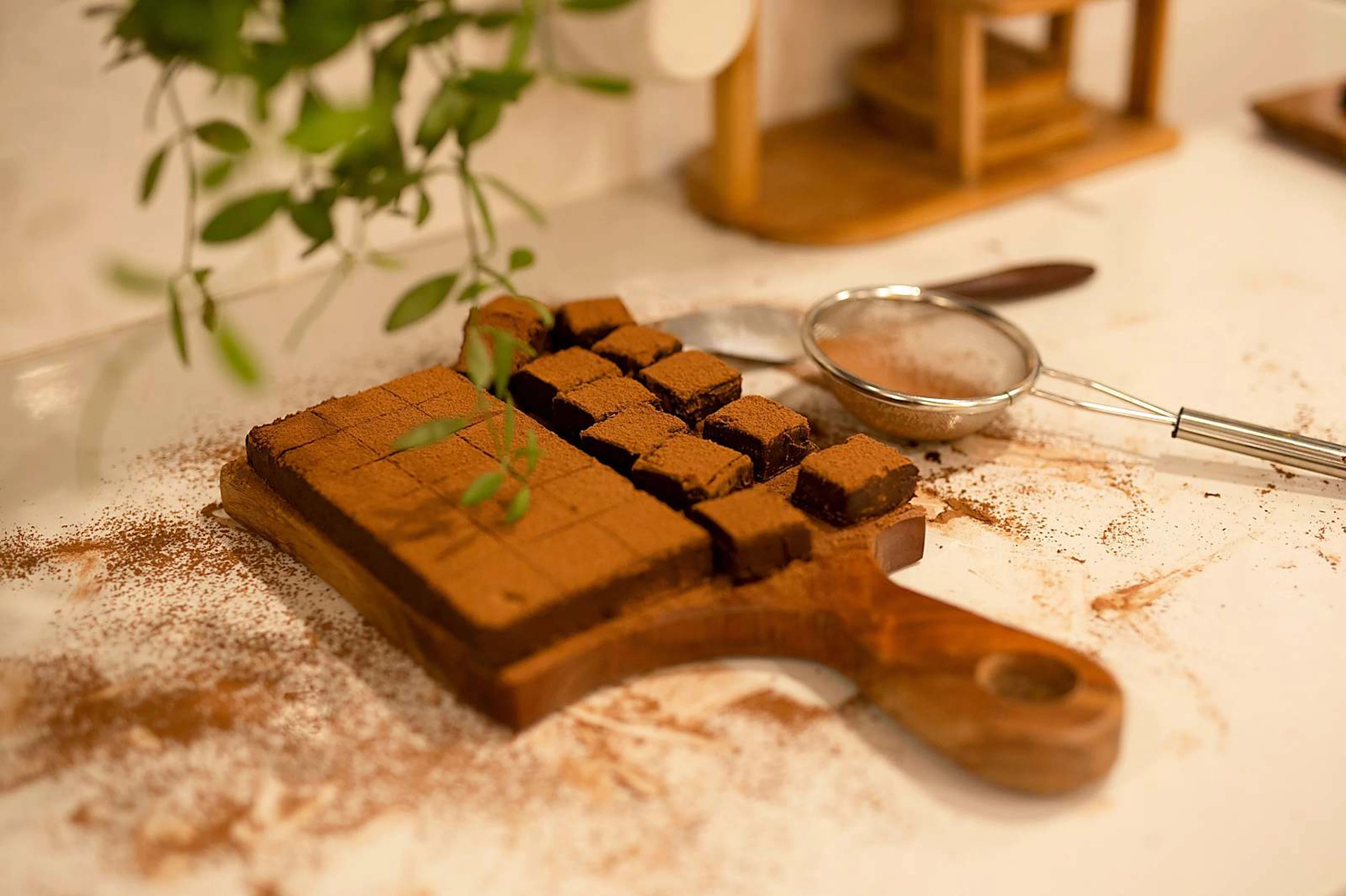 Fondant poire-chocolat
