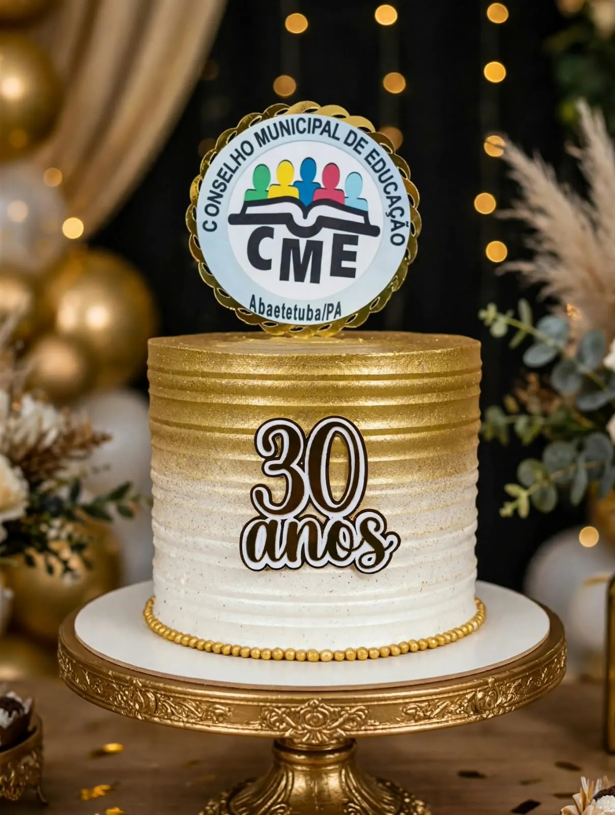 Bolo CME 30 anos