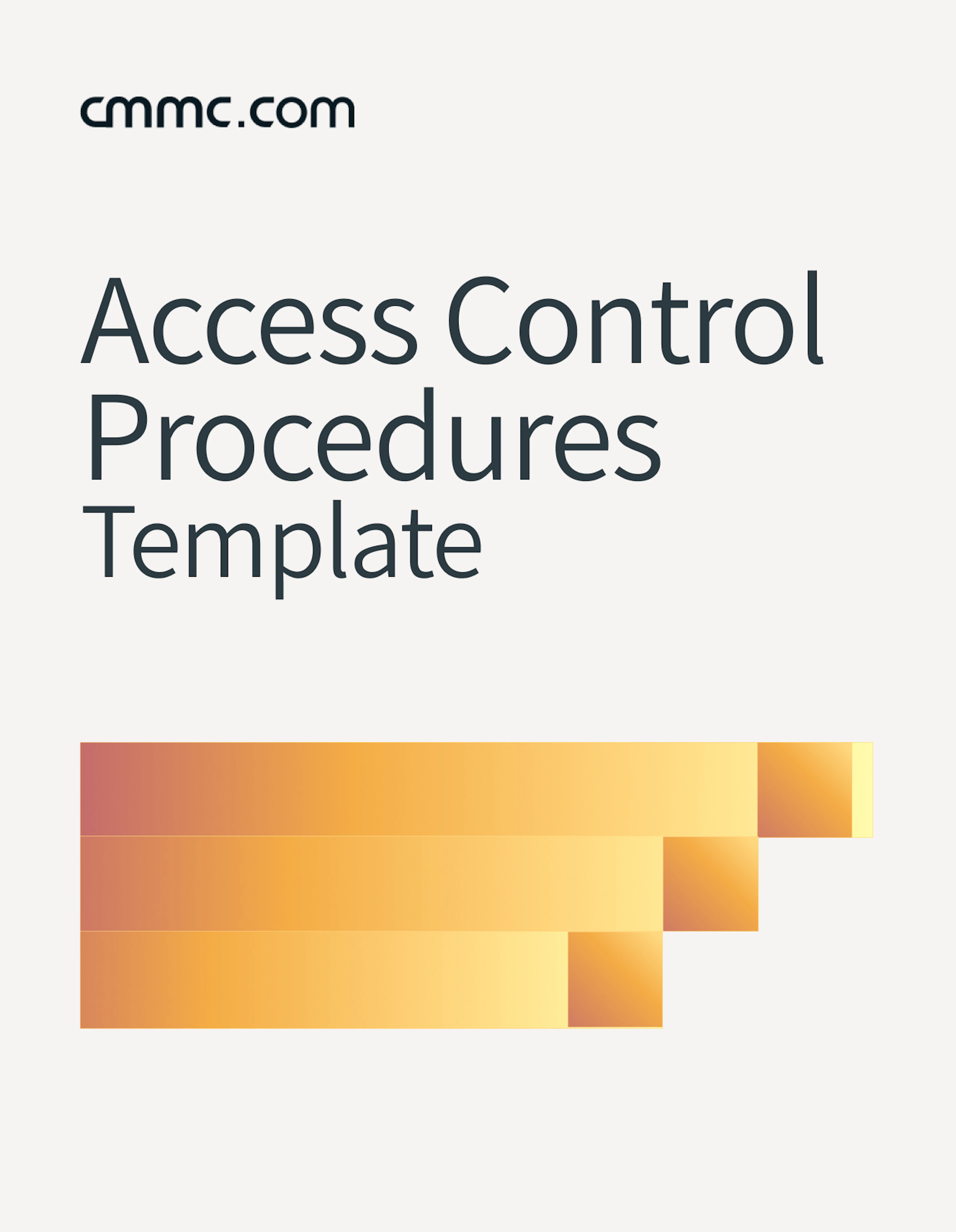Access Control Procedures Template