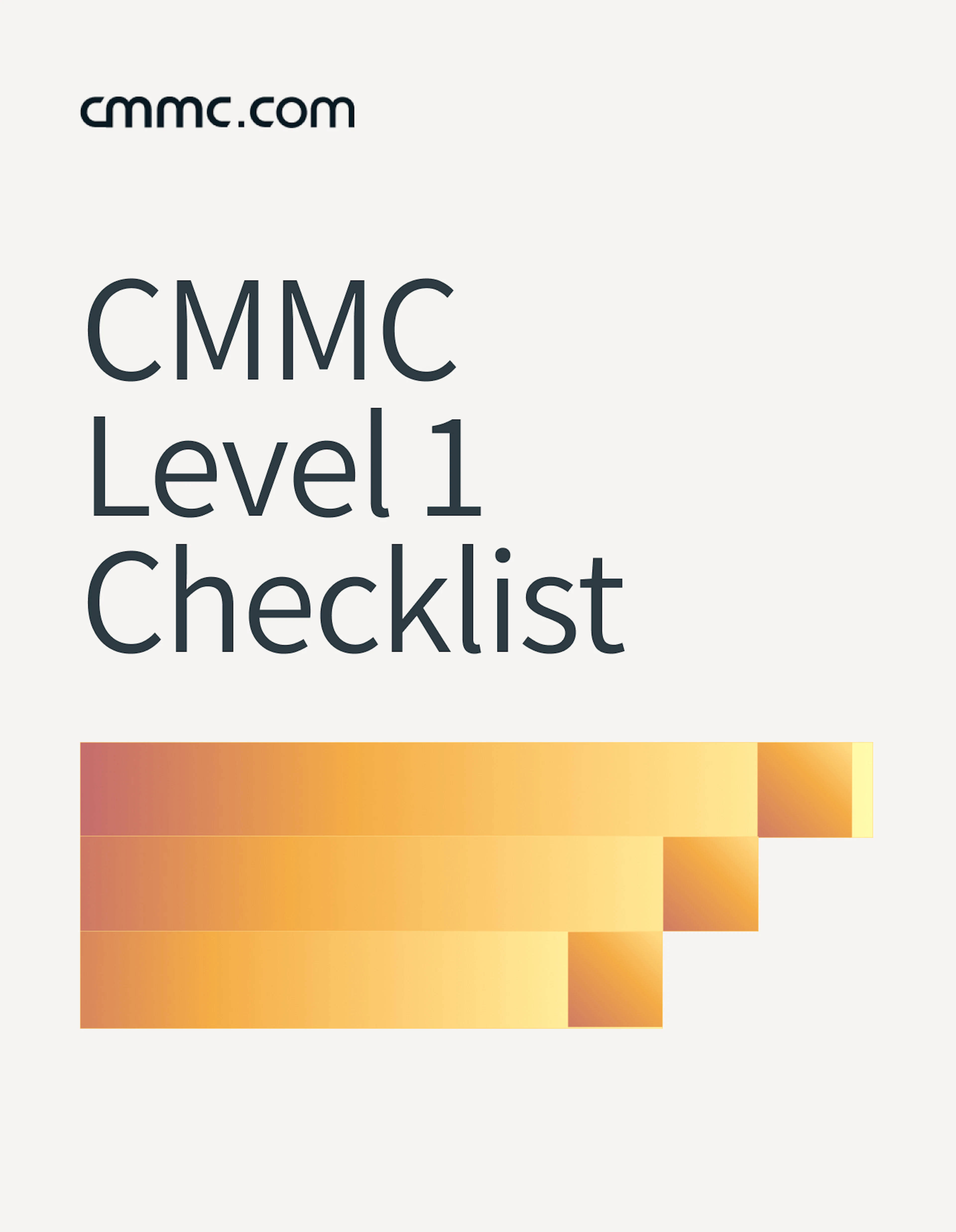 CMMC Level 1 checklist