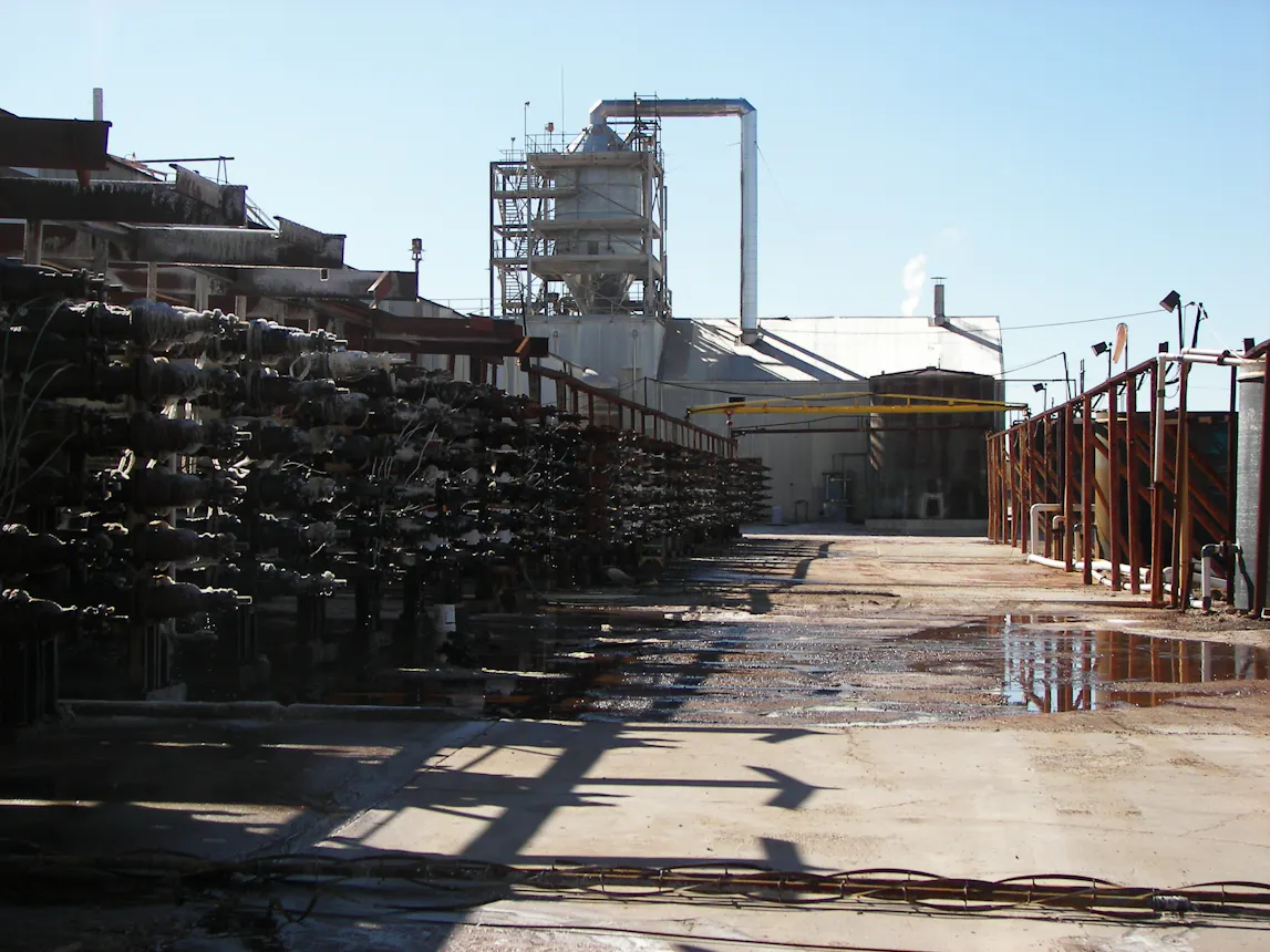 Saltex storage silos