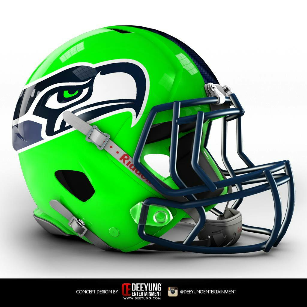 This Mock-Up of an NFL 'COVID Helmet' Looks Straight Out of Halo