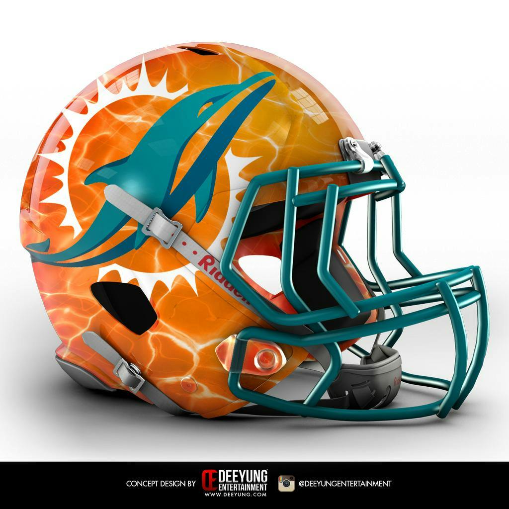 THIS GUY'S DESIGNS ARE MAKING NFL HELMETS LOOK LIKE RELICS