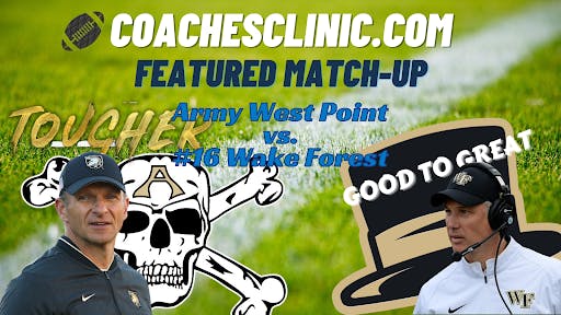 Coachesclinic.com Featured Matchup: Army vs #16 Wake Forest