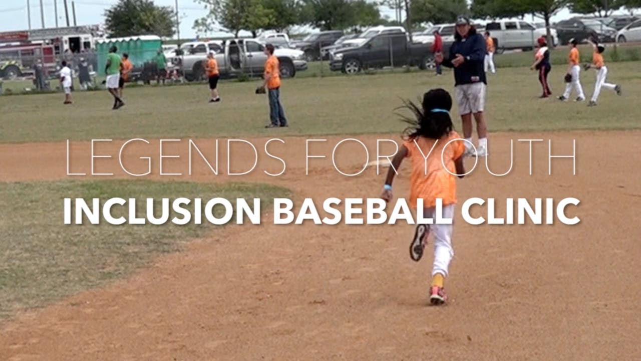 LEGENDS FOR YOUTH INCLUSION BASEBALL CLINIC