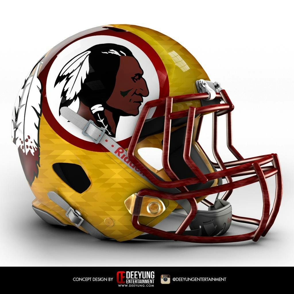 Designer Creates Awesome Concept Uniforms For The Washington Redskins (PICS)