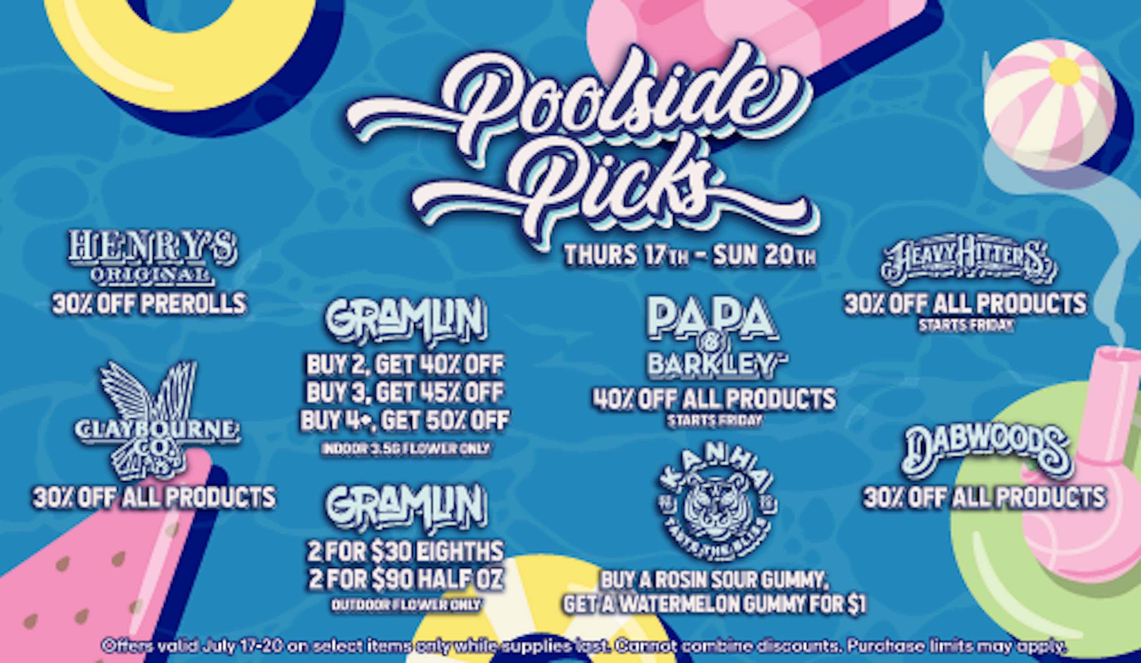 Poolside Picks - Up to 40% off