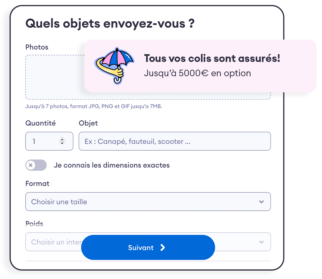Ad creation form