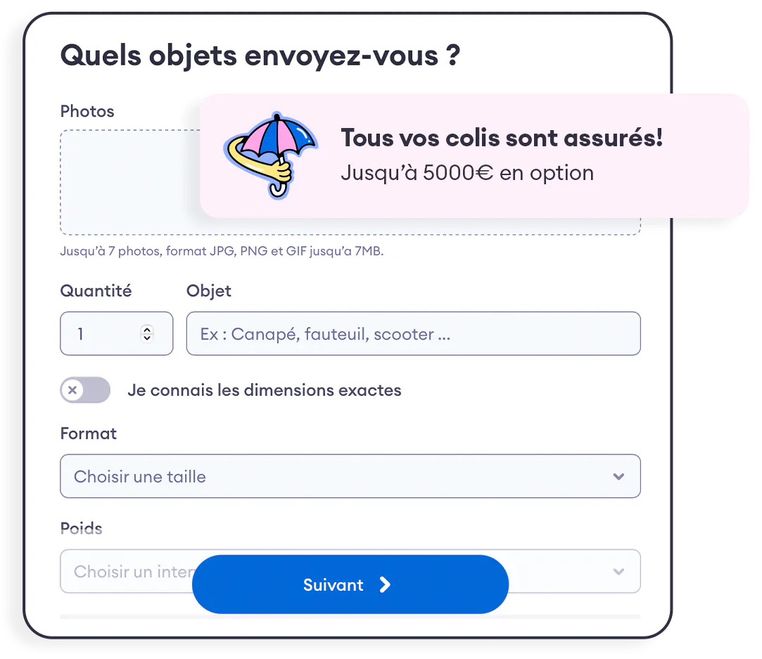 Formulaire creation d'annonce