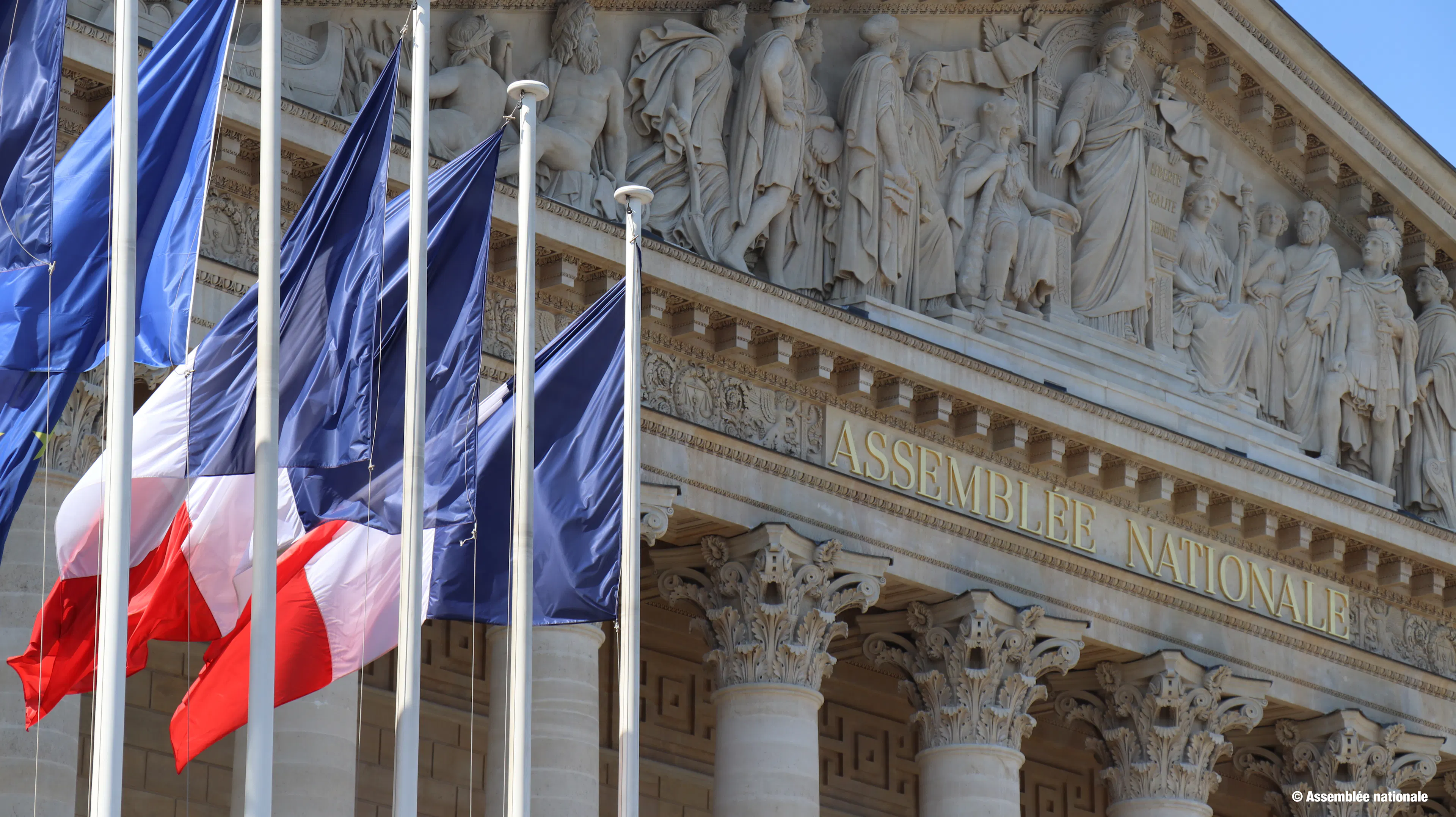 Colonnade Assemblee nationale