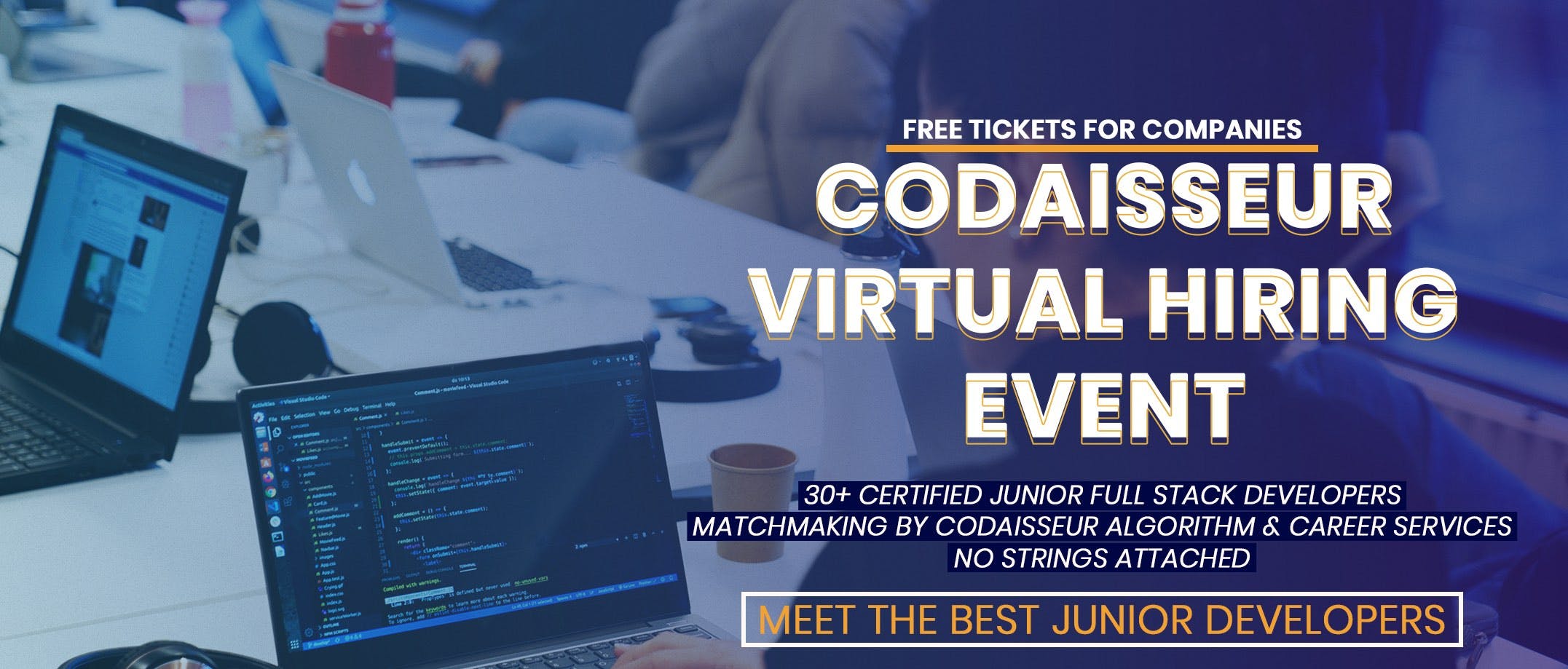 image of virtual hiring event
