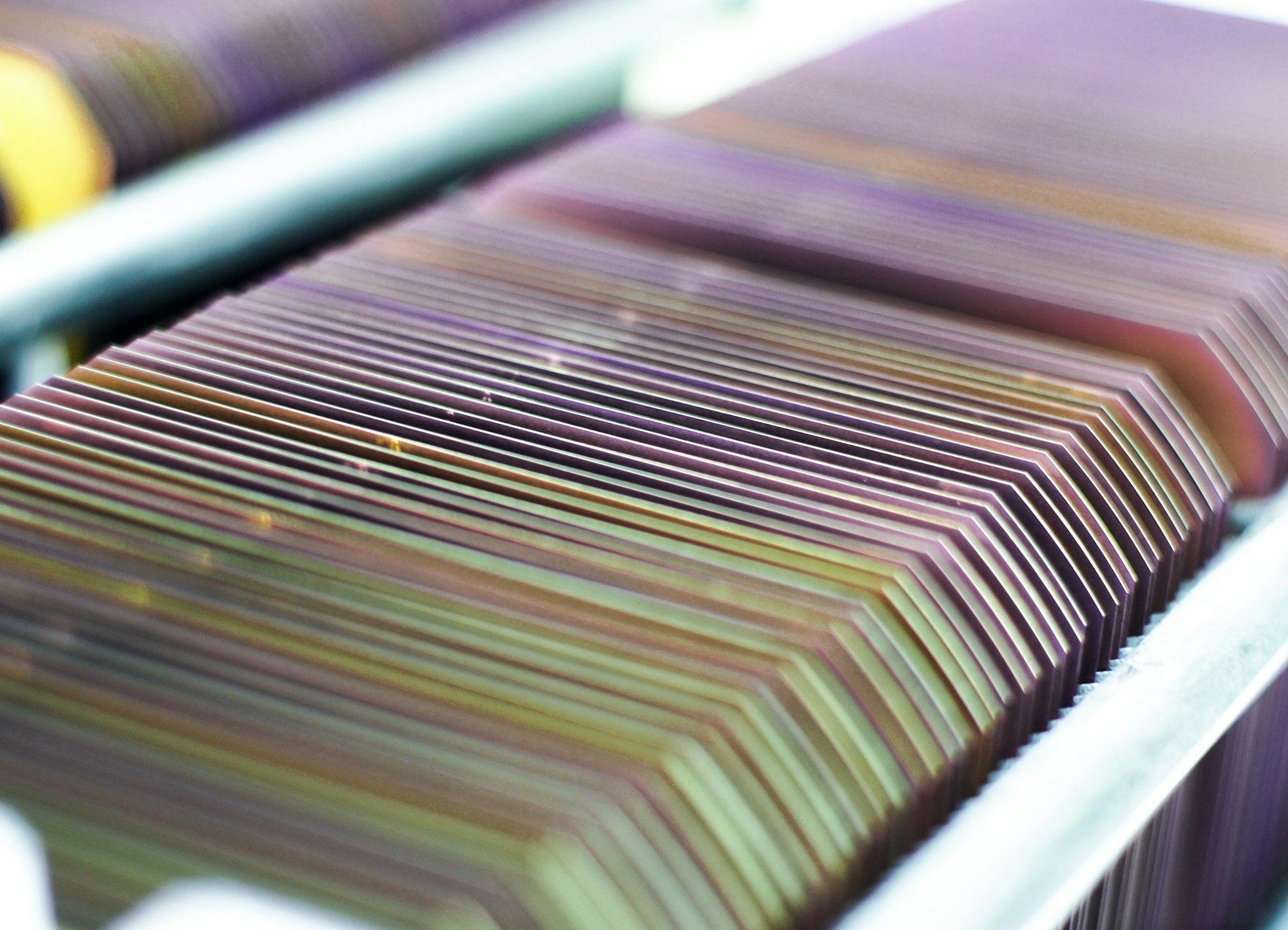 Monokristalline PECVD-beschichtete Siliziumwafer