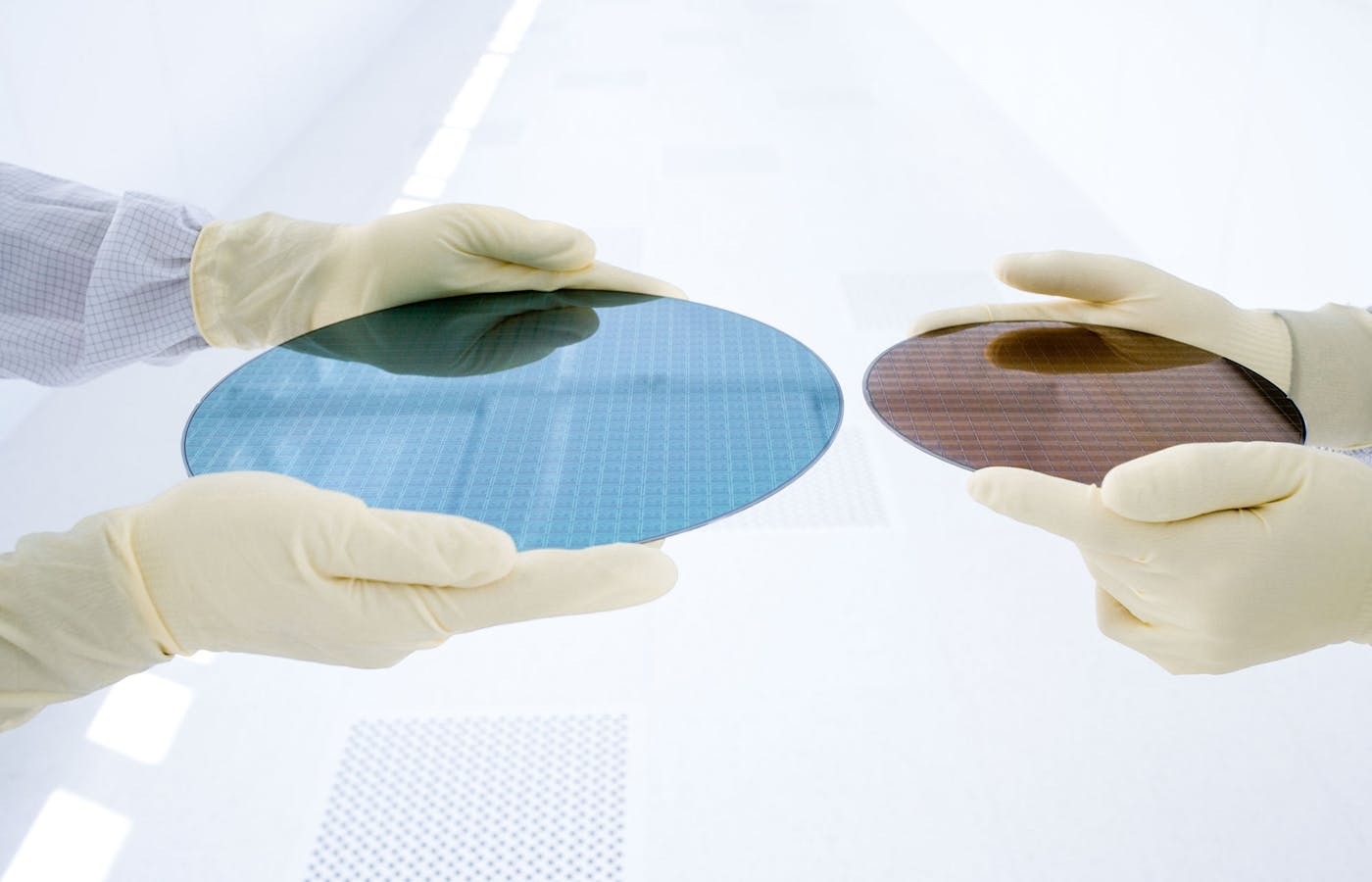 Prozessierte Halbleiterwafer