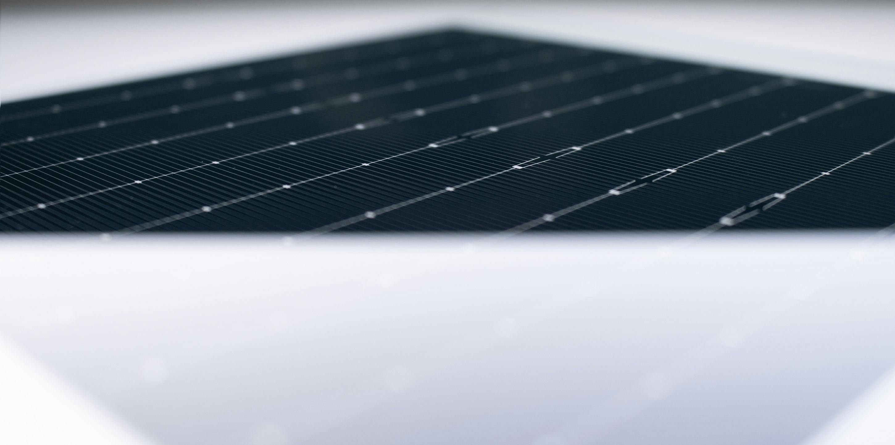 PERC Solarzelle