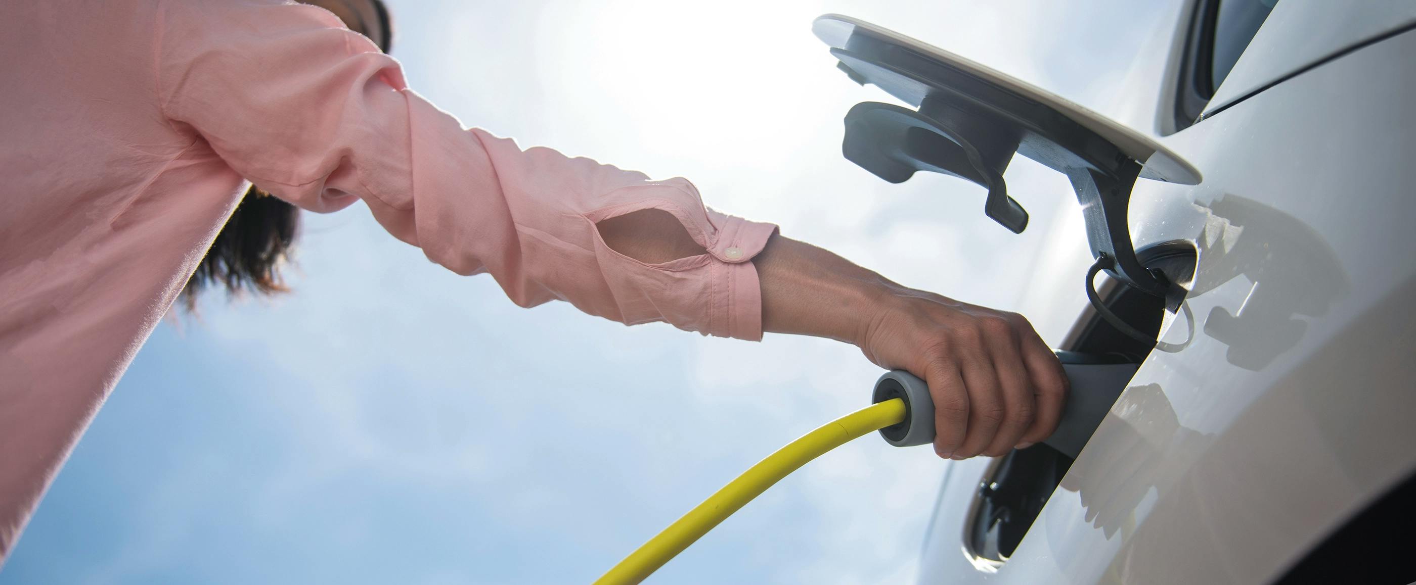 Aufladen eines Elektroautos