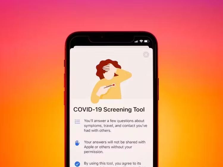 Covid Screening Tool Phone App