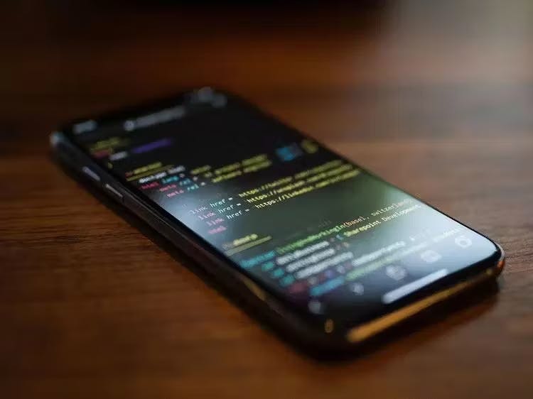 Code on Phone