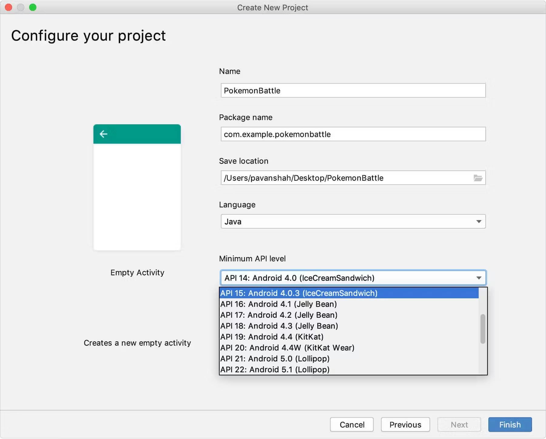 Configure Project - Android