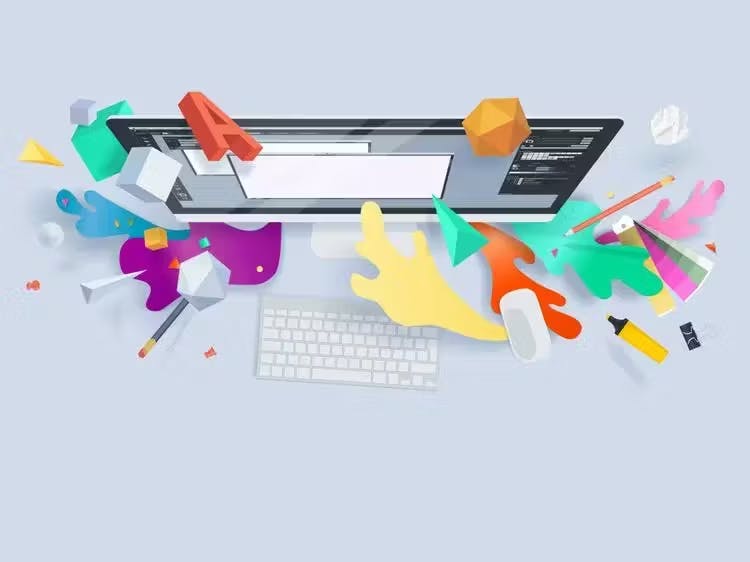 Color palette branding